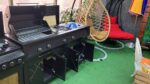 باربیکیو کباب پز سینک دار نما طرح سنگ 160 سانت - تصویر 6