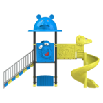 سرسره کودک فضای باز کد PS1109 - تصویر 3