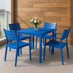 ست چهار نفره میز و صندلی تینا | شیک و مقاوم(مناسب باغ، رستوران، فضای باز) - تصویر 8