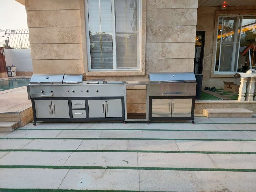 90be7793-1d46-49fd-977c-ac525bb5677f.jpeg باربیکیو ایلند استیل 330 سانت - تصویر 1