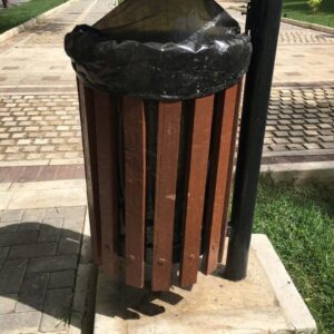 سطل زباله پارکی