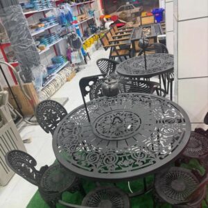 میز آتشدان گرد گازی قطر 125