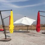 چتر پایه کنار چرخدار مربع 3*3