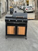 باربیکیو گازی پلوپزدار کابینتی 90 سانت - تصویر 2