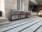 باربیکیو ایلند استیل  330 سانت - تصویر 2