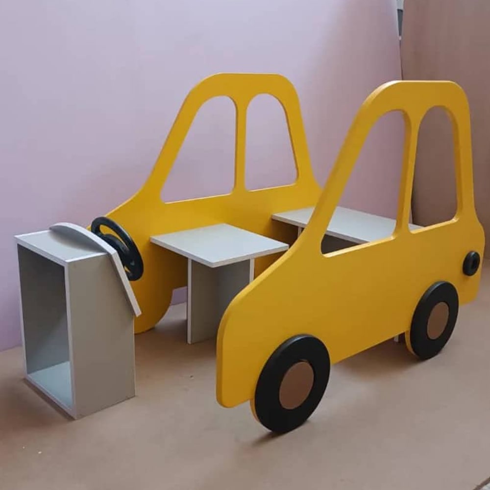 taxi-koodak-min.jpg ماشین شهر مشاغل کودک مدل بیب - تصویر 1