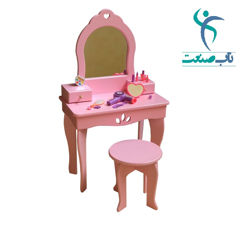 میز-آرایشی-چوبی-ساحل.jpg میز آرایش چوبی کودک - تصویر 1