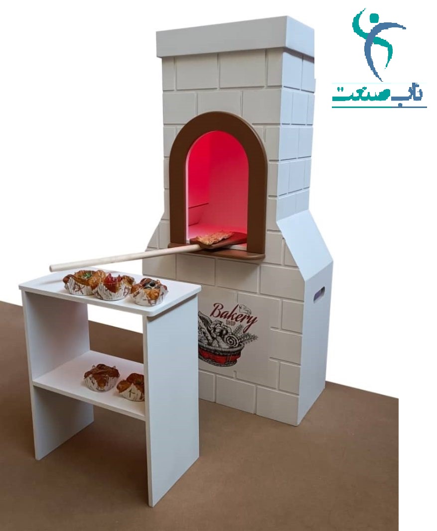 نانوایی-چوبی-کودک-سفید-1.jpg نانوایی چوبی خانه مشاغل کودک - تصویر 1